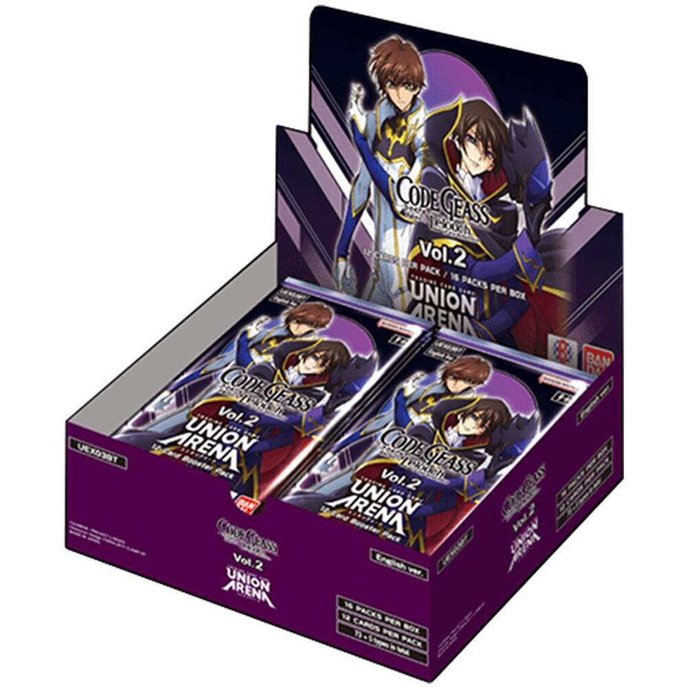 Union Arena TCG English Code Geass Vol.2 Booster Box - Pre-Order