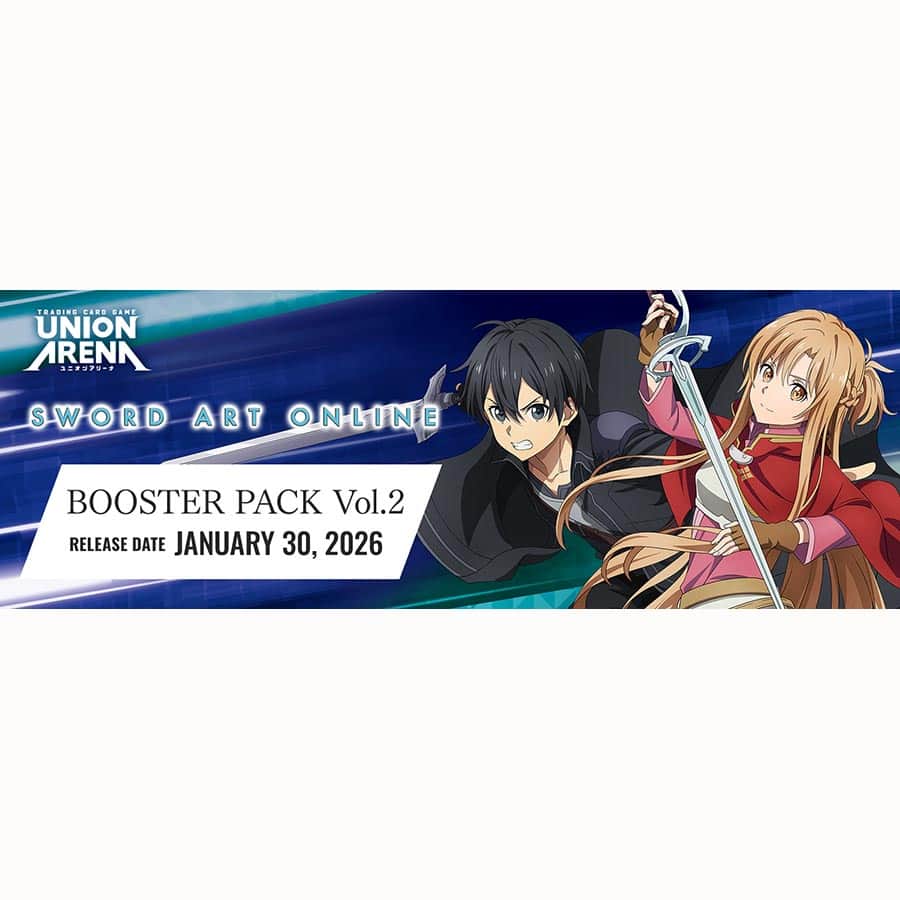 Union Arena TCG English Sword Art Online Vol.2 Booster Box - Pre-Order