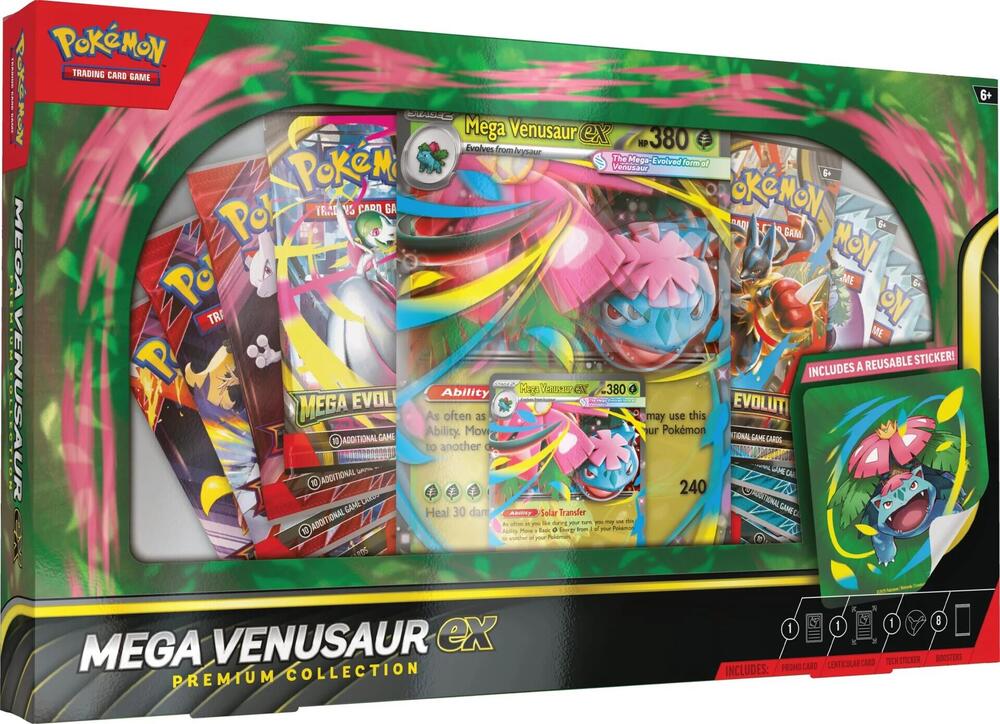 Pokemon Mega Venusaur EX Premium Collection Box - Pre-Order
