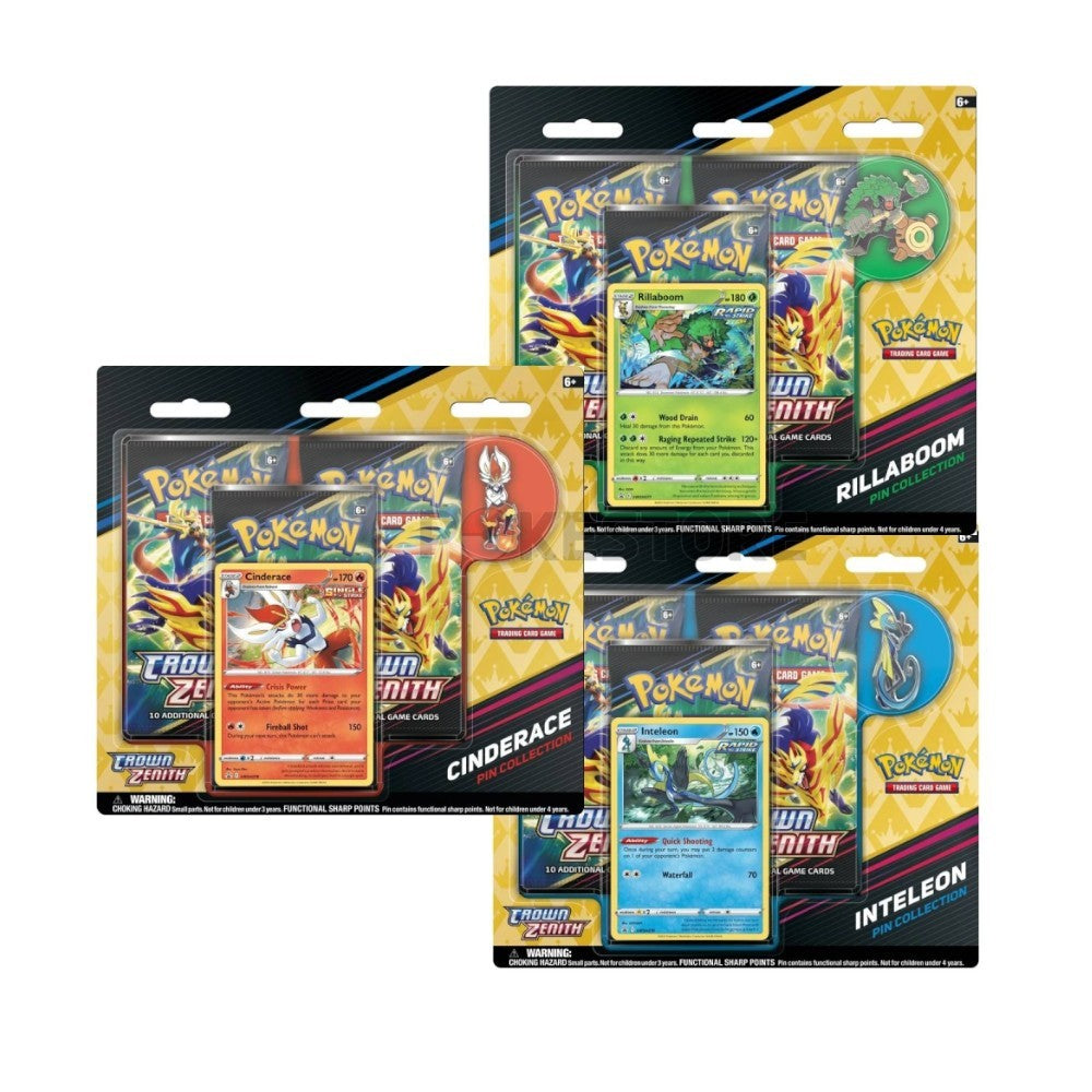 pokemon card packs 2020 Pokemon Crown Zenith Pin Collection Blister – 88 Cardhouse