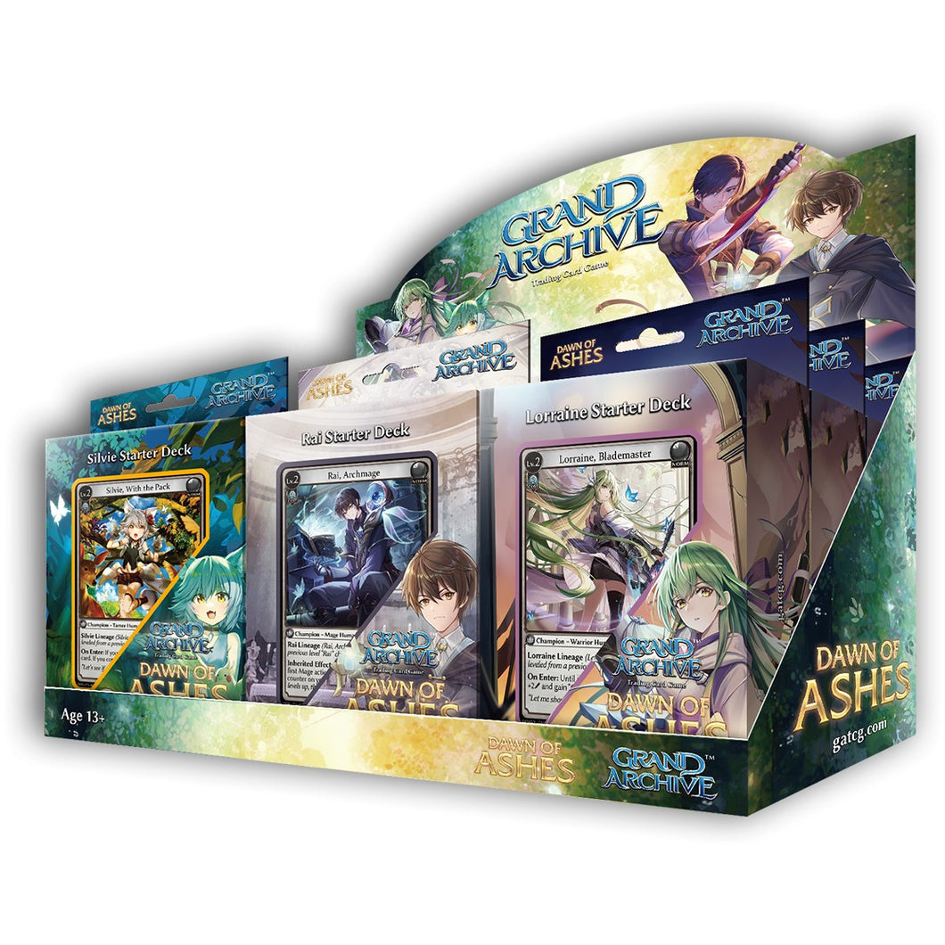 Grand Archive Dawn of Ashes Alter Edition Starter Deck - Pre-Order Release April 28th
