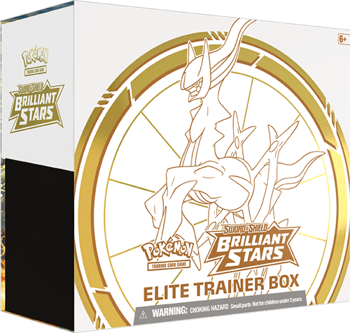 Pokemon Brilliant Stars Elite Trainer Box Release Date Feb 25th