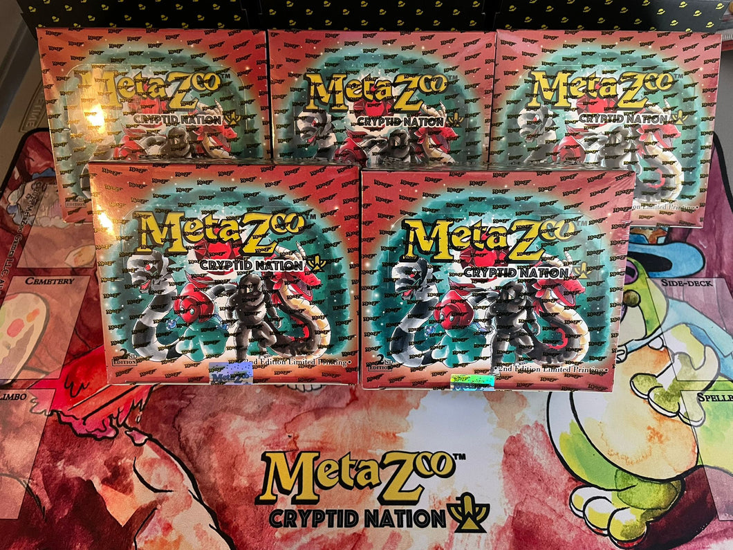 MetaZoo Cryptid Nation 2nd Edition Factory-Sealed Booster Box (In Stock!)