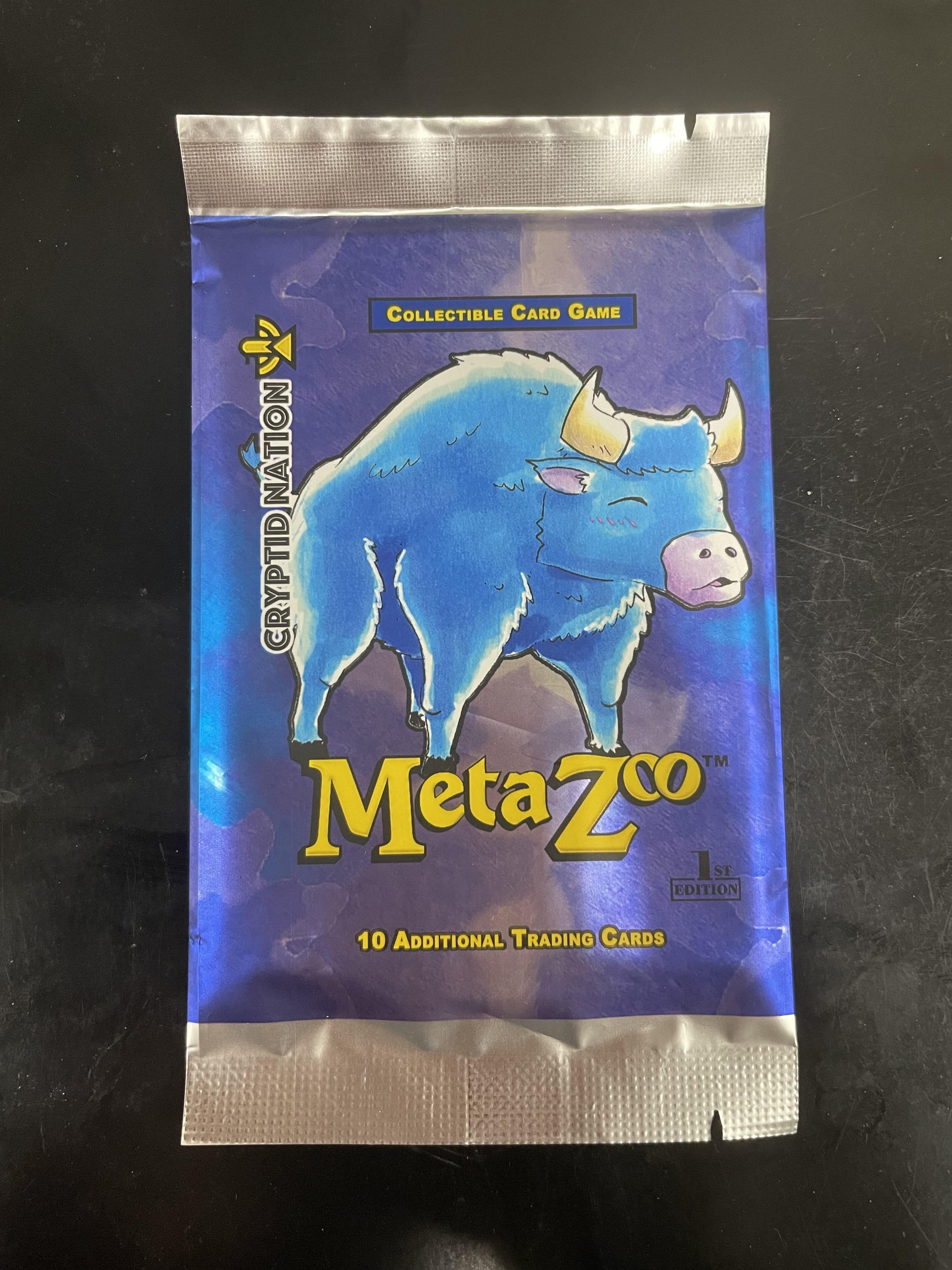 MetaZoo Cryptid Nation 1st Edition Booster Pack - SINGLE PACK 88 Cardhouse MetaZoo Cryptid Nation 1st Edition Booster Pack - SINGLE PACK 88 Cardhouse