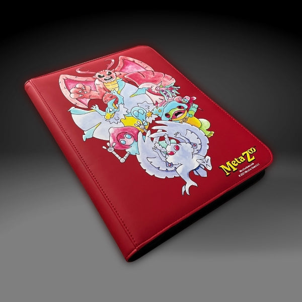 MetaZoo Cryptid Nation 1st Edition / Cryptid Nation 2nd Edition Binder (RED)