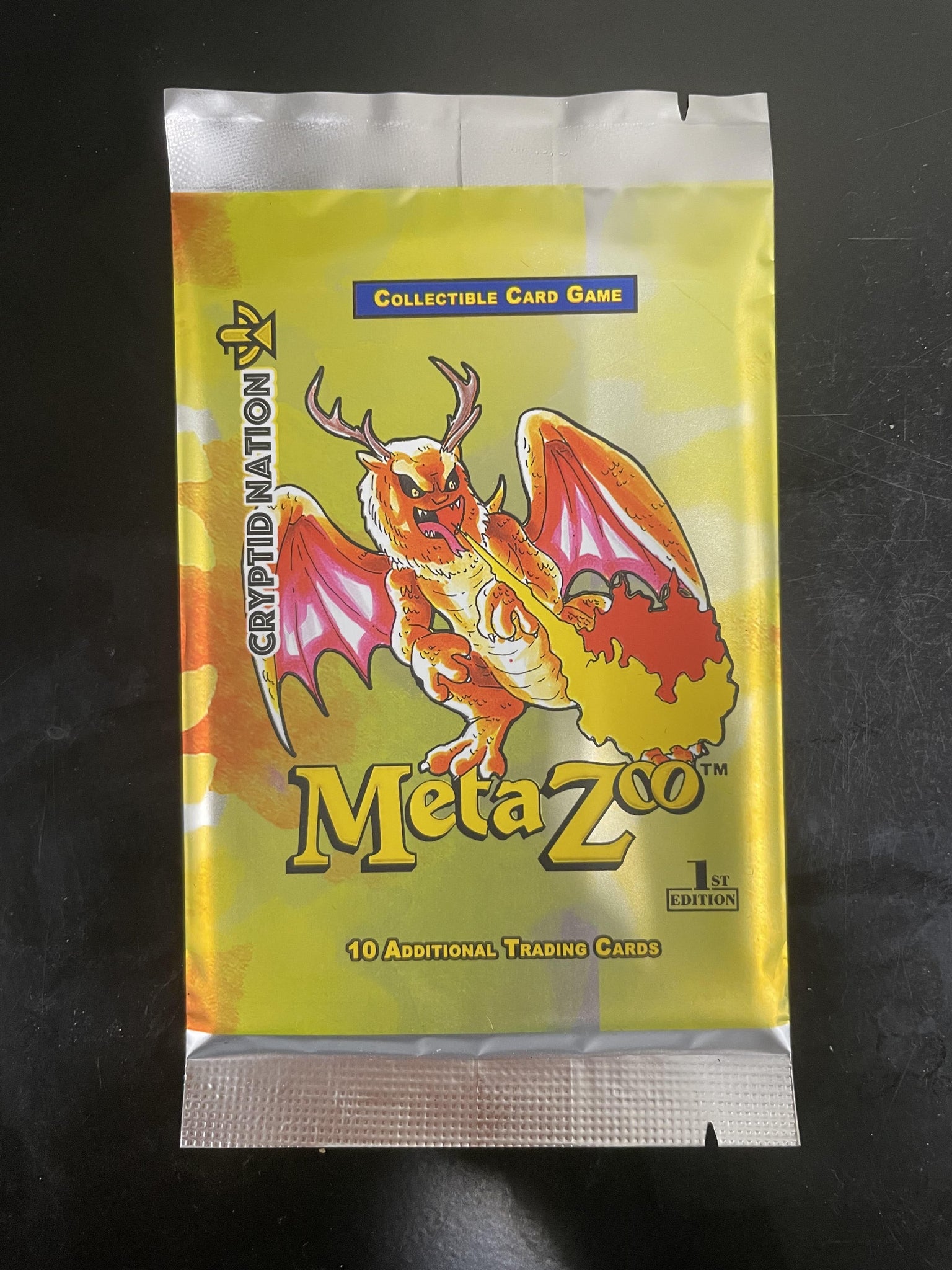 MetaZoo Cryptid Nation 1st Edition Booster Pack - SINGLE PACK 88 Cardhouse MetaZoo Cryptid Nation 1st Edition Booster Pack - SINGLE PACK 88 Cardhouse