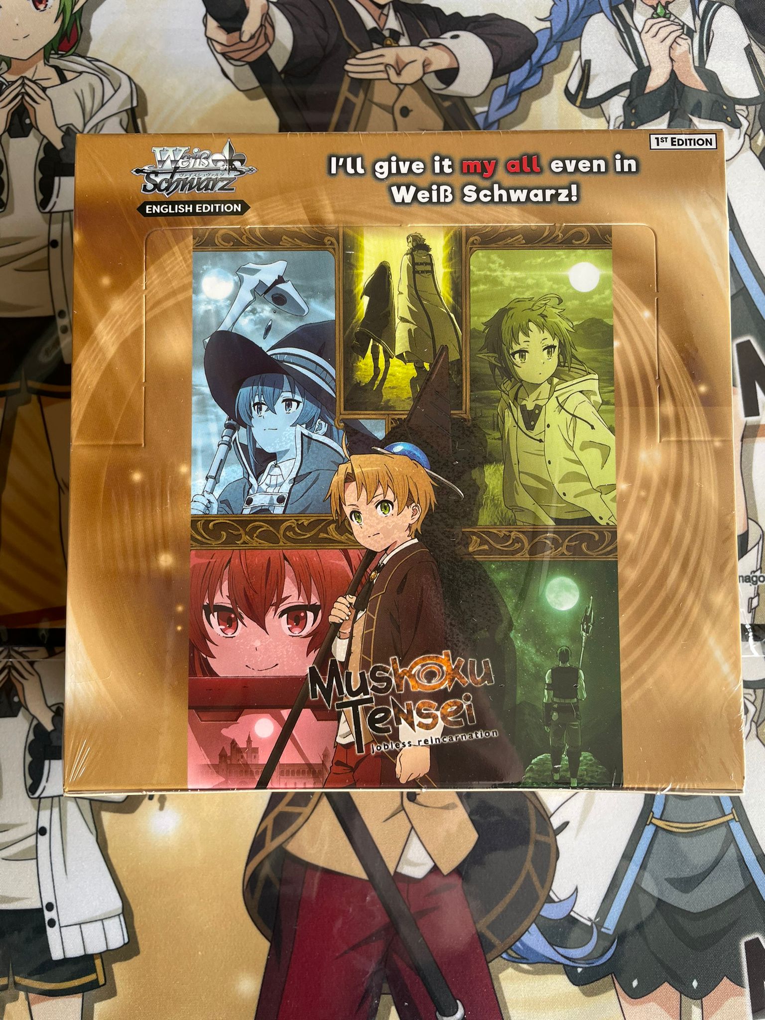 Weiss Schwarz Mushoku Tensei Booster Box – 88 Cardhouse