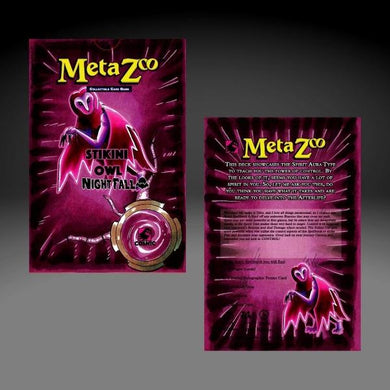metazoo nightfall booster box 1st edition CCG: Wilderness: MetaZoo has never been this fun or exciting to play MetaZoo Nightfall (Release Date October