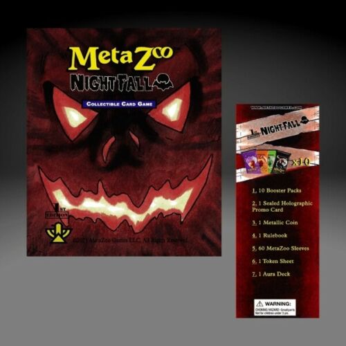 MetaZoo Nightfall 1st Edition Factory-Sealed Spellbook