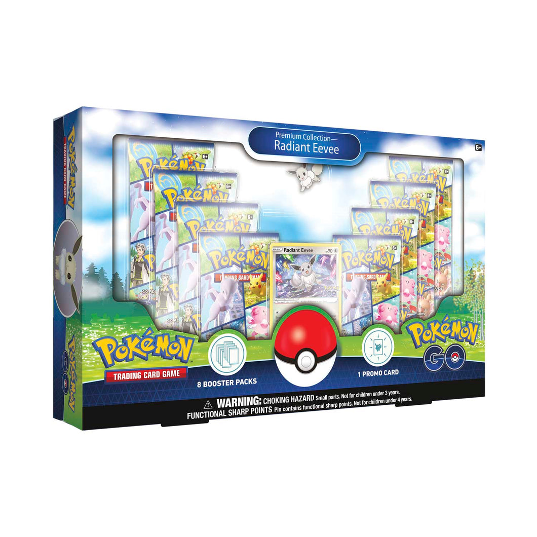 Pokemon GO Premium Collection Box (Radiant Eevee) 88 Cardhouse Pokemon GO Premium Collection Box (Radiant Eevee) 88 Cardhouse