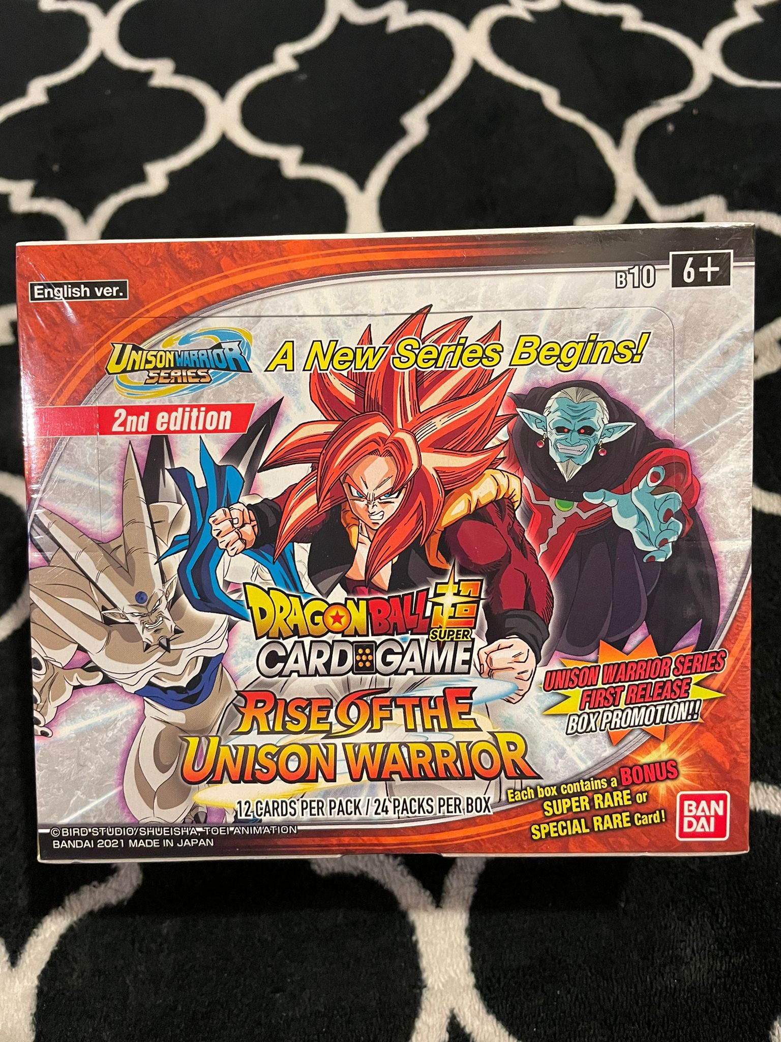 dragon ball super card game rise of the unison warrior Dragon Ball Super CCG Rise Of The Unison Warrior Premium Pack Set 1st  Edition!!!