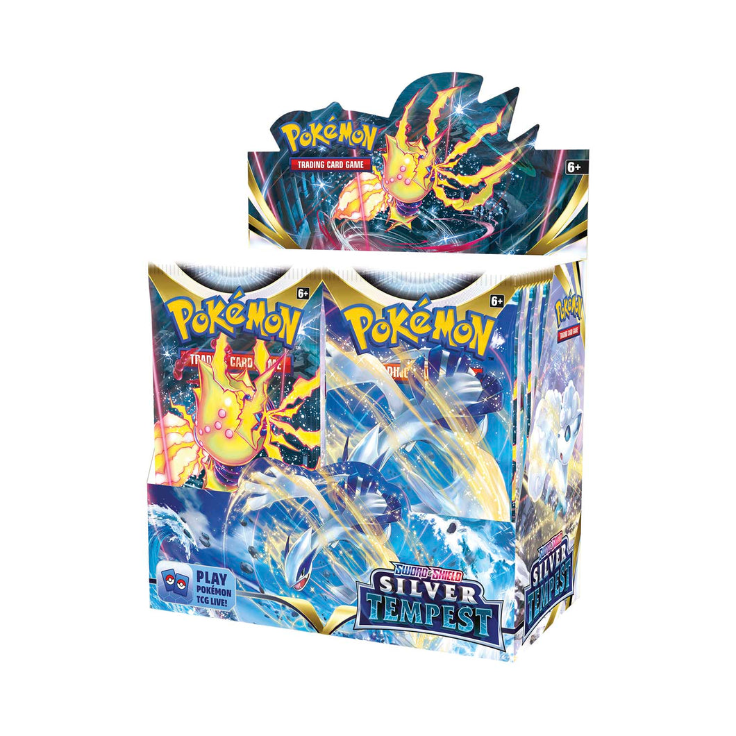 Pokemon SS12 Silver Tempest Booster Box 88 Cardhouse Pokemon SS12 Silver Tempest Booster Box 88 Cardhouse