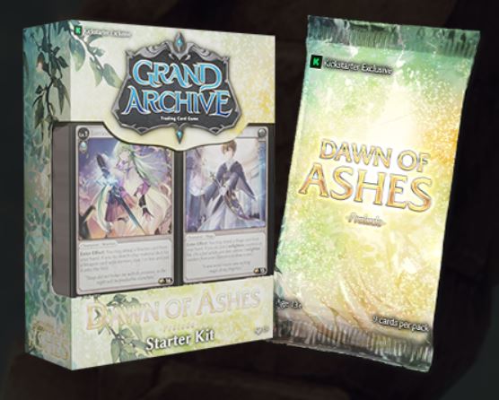 その他 Grand Archive Dawn of Ashes Prelude Grand Archive TCG Kickstarter Exclusive Prelude Starter Kit