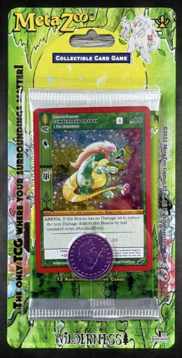 MetaZoo Wilderness 1st Edition Factory-Sealed Blister Pack