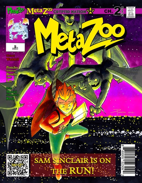 MetaZoo Cryptid Nation Comic Ch 2 Book #1 (2nd Print)