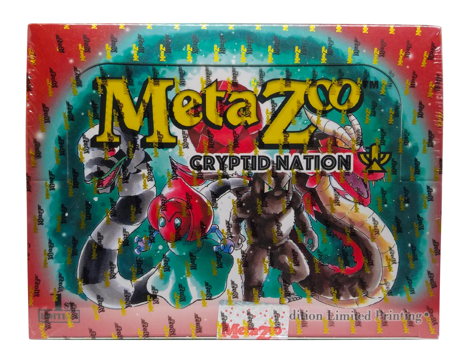MetaZoo Cryptid Nation 1st Edition - Factory-Sealed Booster Box 88 Cardhouse MetaZoo Cryptid Nation 1st Edition - Factory-Sealed Booster Box 88 Cardhouse