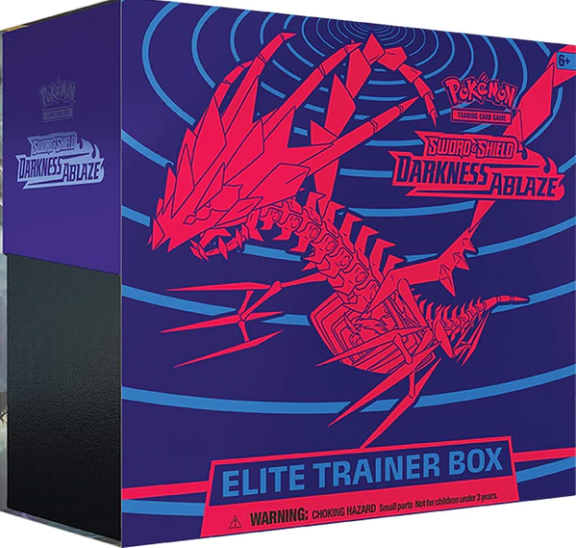 Pokemon: Darkness Ablaze Elite Trainer Box Pokemon: Darkness Ablaze Elite Trainer Box
