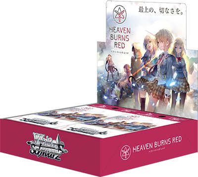 Weiss Schwarz Japanese Heaven Burns Red Booster Box - Release Feb 10th