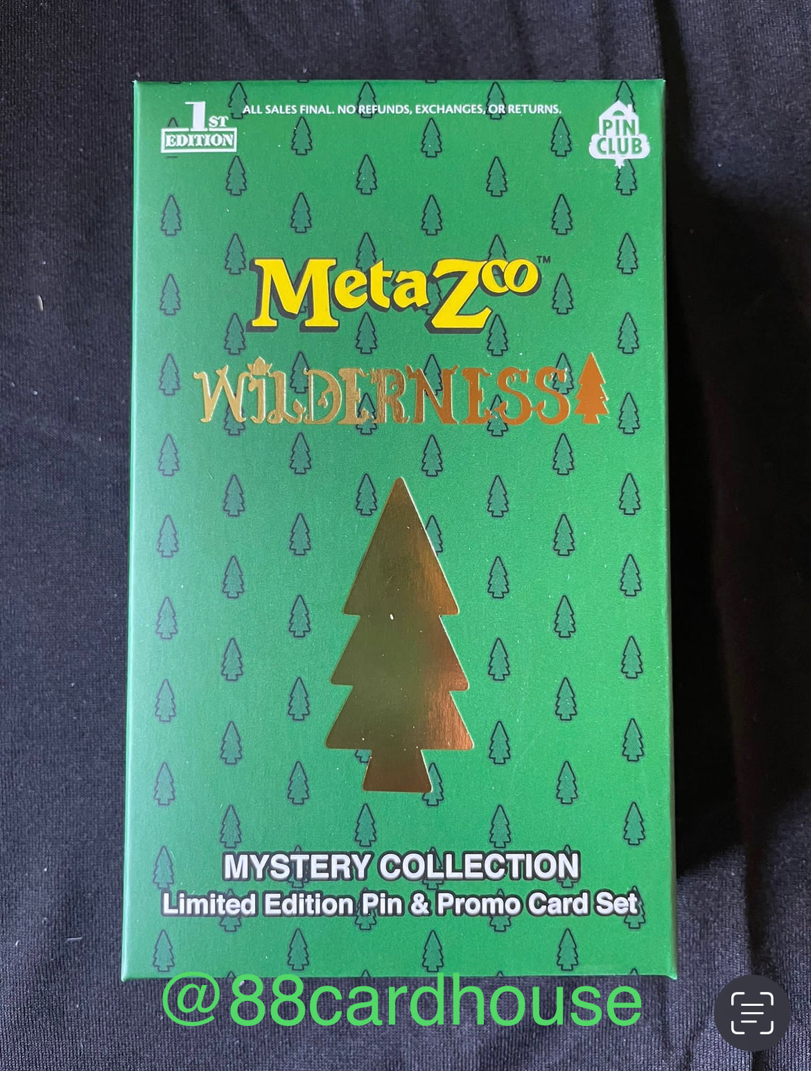 MetaZoo Wilderness X Pin Club 1st Edition Factory-Sealed Mystery Colle – 88  Cardhouse