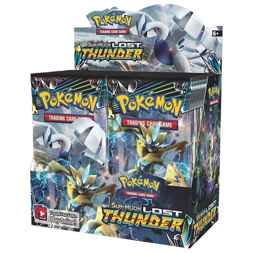 pokemon tcg sun and moon booster box Pokemon TCG: SM Lost Thunder Booster Box – 88 Cardhouse