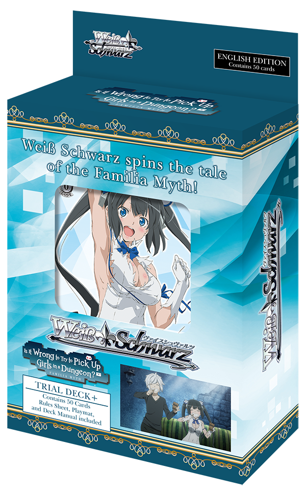 Weiss Schwarz: Is It Wrong to Try to Pick Up Girls in a Dungeon Trial Deck