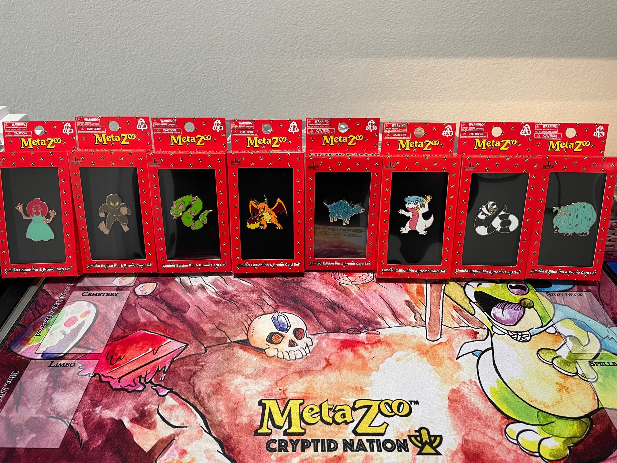 MetaZoo Cryptid Nation x Pin Club Limited Edition Pin & Promo Card