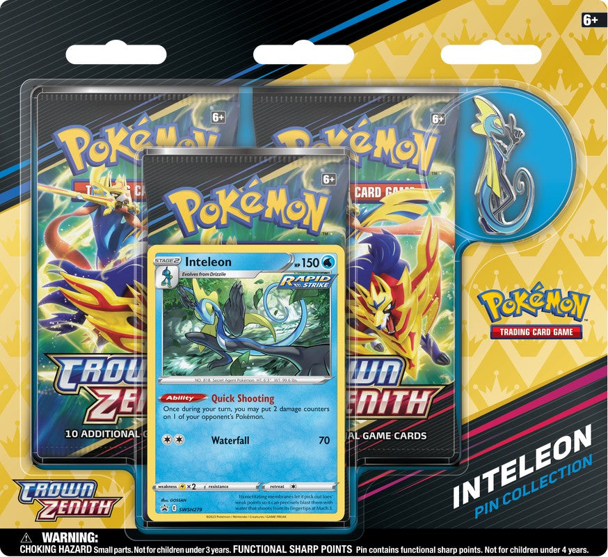 pokemon crown zenith card pack Pokemon Crown Zenith Pin Collection Blister – 88 Cardhouse