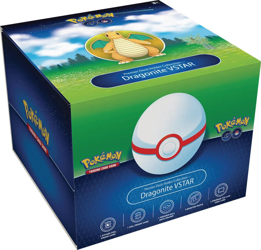 Pokemon GO Premium Deck Holder Collection (Dragonite VSTAR) 88 Cardhouse Pokemon GO Premium Deck Holder Collection (Dragonite VSTAR) 88 Cardhouse