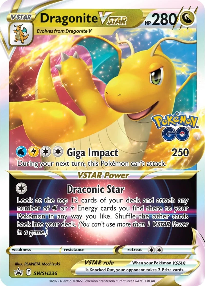 Pokemon GO Premium Deck Holder Collection (Dragonite VSTAR)  88 Cardhouse