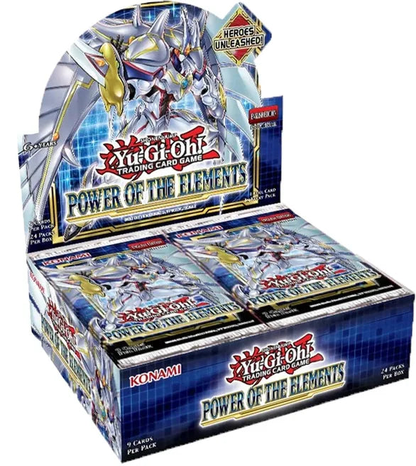 yugioh 2022 booster box Yu-Gi-Oh! Power of The Elements 1st Edition Booster Box – 88 Cardhouse