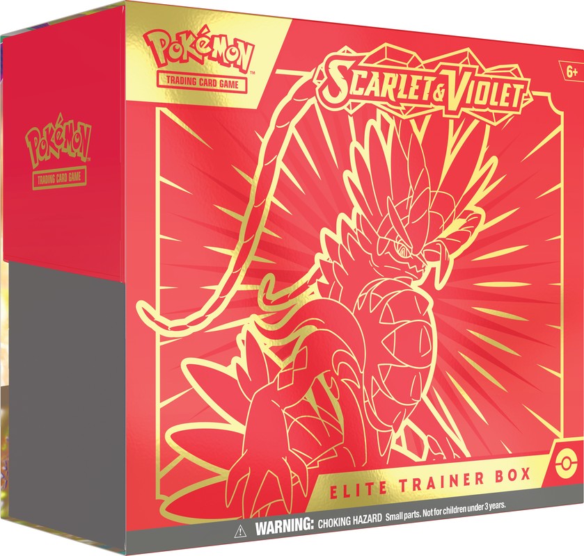 Pokemon Scarlet and Violet SV01 Base Set Elite Trainer Box - In-Stock