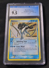 Load image into Gallery viewer, 2005 Pokemon Unseen Forces Suicune Holo 115/115 CGC 9.5
