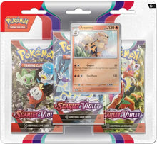 Load image into Gallery viewer, Pokemon Scarlet and Violet SV01 Base Set 3-Pack Blister - In Stock
