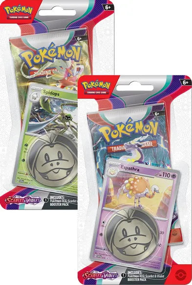 Pokemon Scarlet and Violet SV01 Base Set Checklane Blister Pack