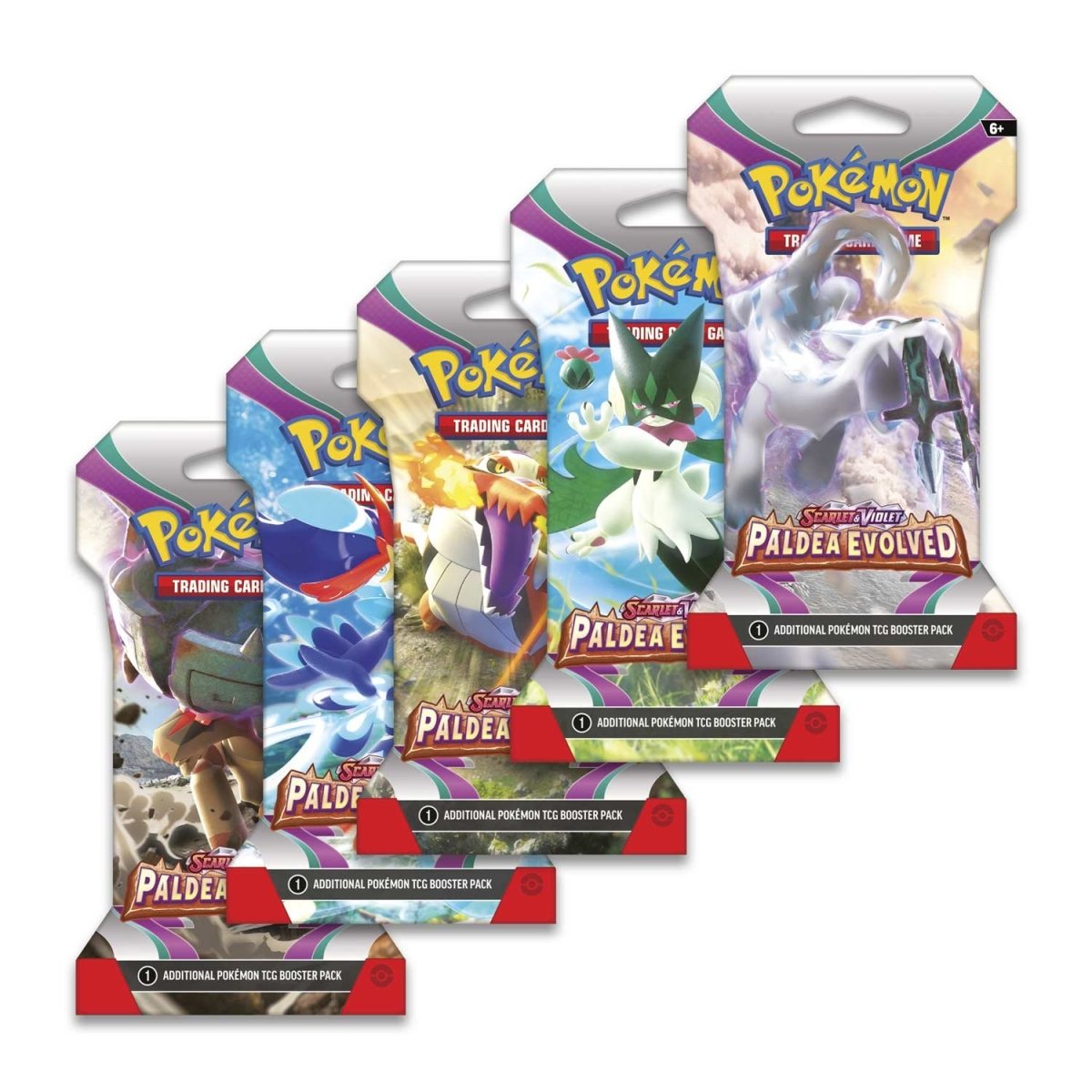 Pokemon Scarlet and Violet SV2 Paldea Evolved Sleeved Booster Pack – 88  Cardhouse