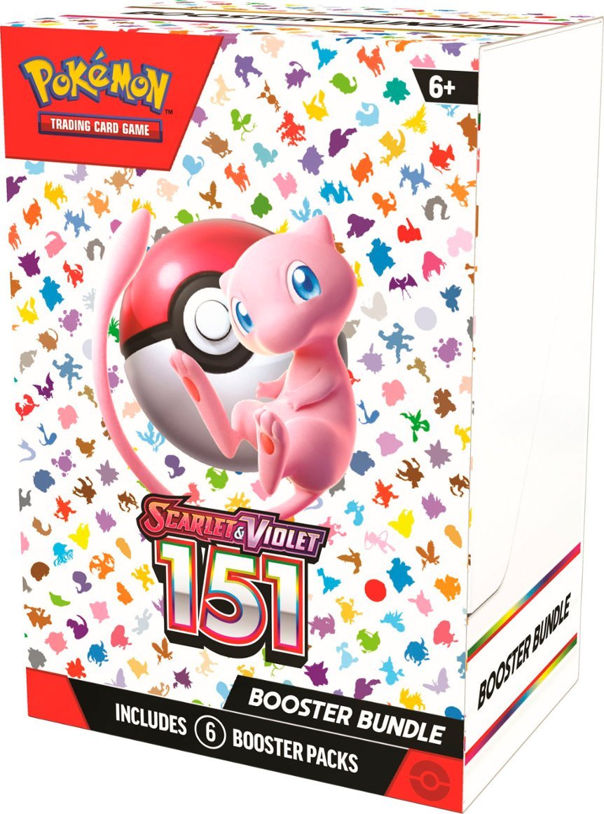 Pokemon SV3.5 Scarlet and Violet 151 Booster Bundle 6 Packs