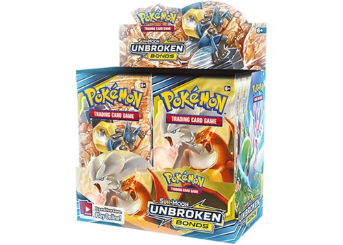 pokemon unbroken booster box 7 more Pokmon Pokemon TCG: SM Unbroken Bonds