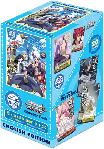 Weiss Schwarz That Time I Got Reincarnated as a Slime Vol.1 English Booster Box (Reprint)